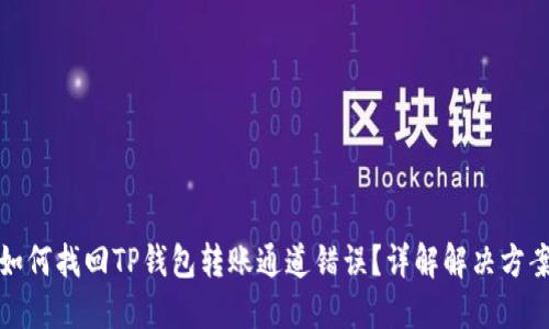 如何找回TP钱包转账通道错误？详解解决方案